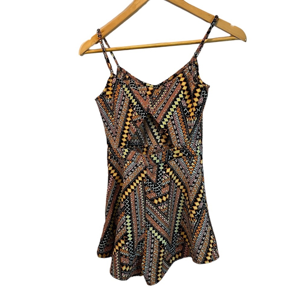 H&M Multicolor Geometric Print Romper - Picture 6 of 9